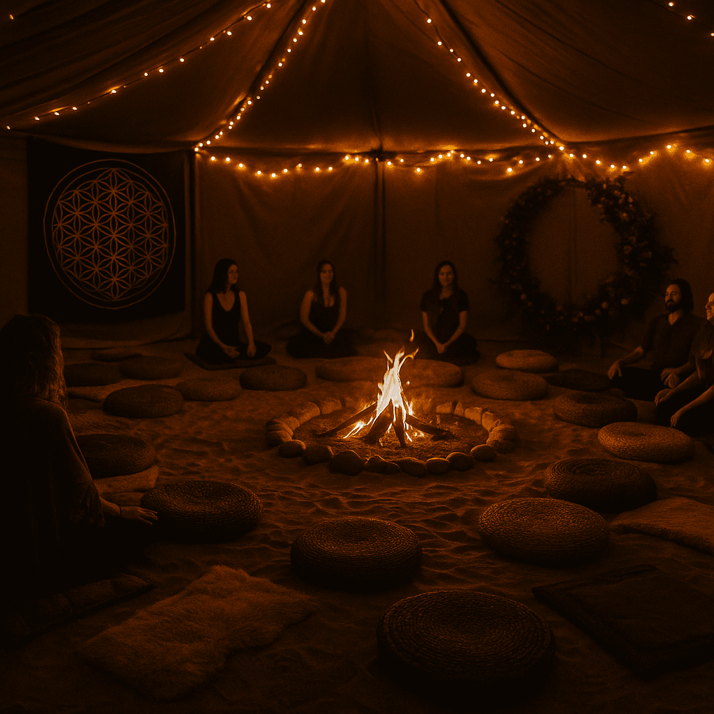 Women's event camp out